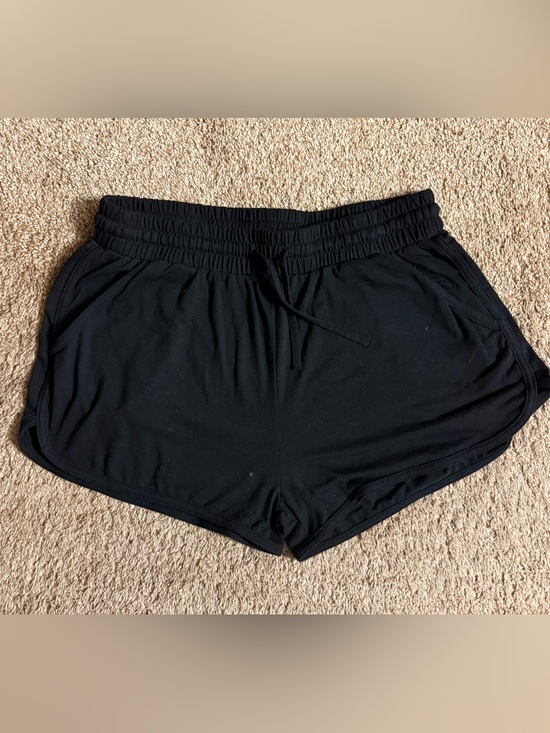 Source Unknown Pants - Amazon Black Athletic Dolphin Drawstring Shorts